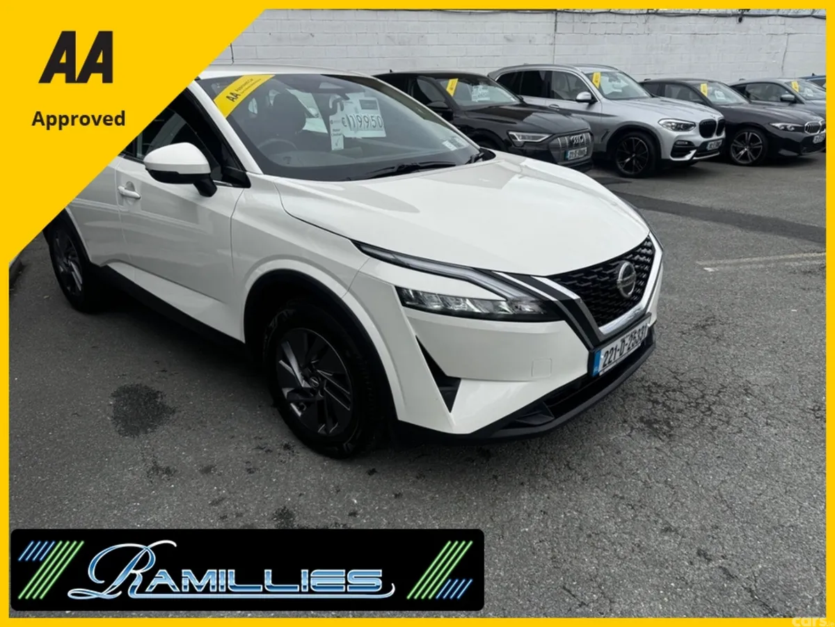 Nissan Qashqai SUV, Petrol, 2022, White