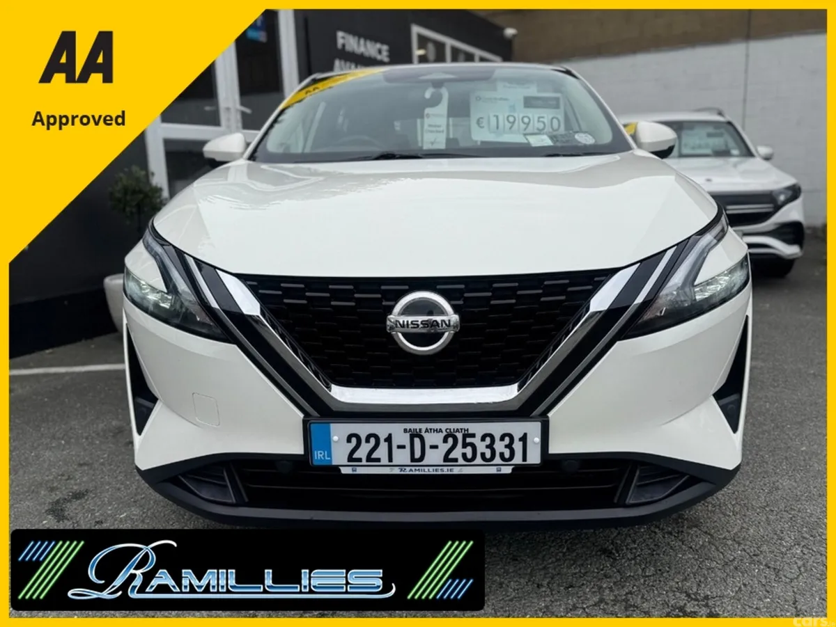 Nissan Qashqai SUV, Petrol, 2022, White