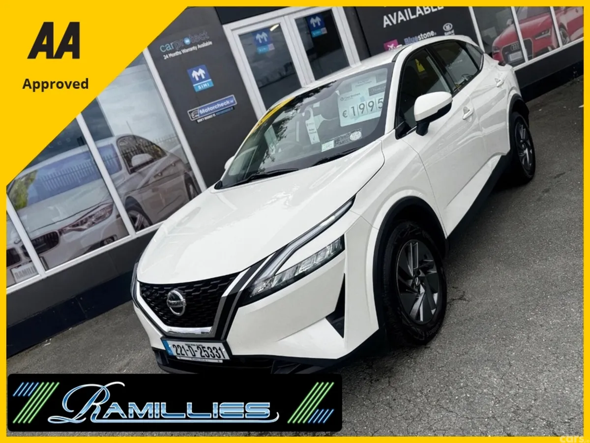 Nissan Qashqai SUV, Petrol, 2022, White