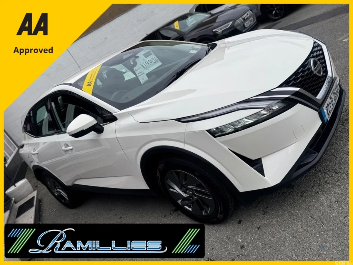 Nissan Qashqai SUV, Petrol, 2022, White