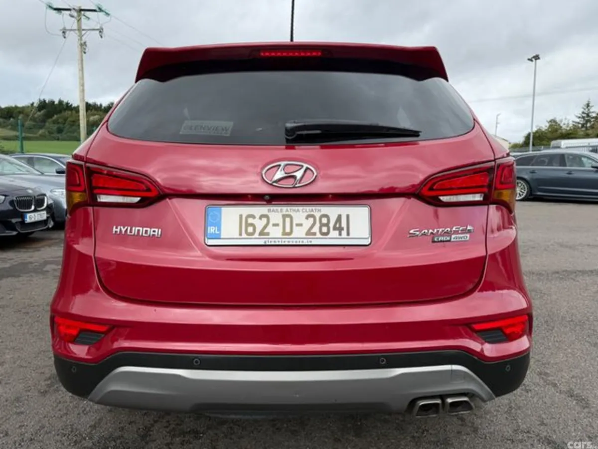 Hyundai Santa Fe SUV, Diesel, 2016, Red