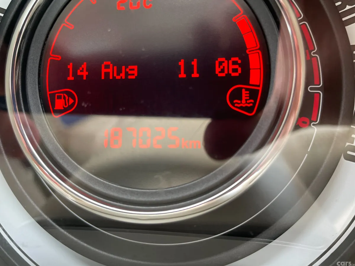Fiat 500 Hatchback, Petrol, 2017, Black