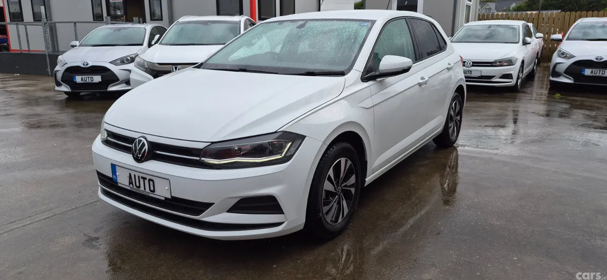 Volkswagen Polo Hatchback, Petrol, 2021, White