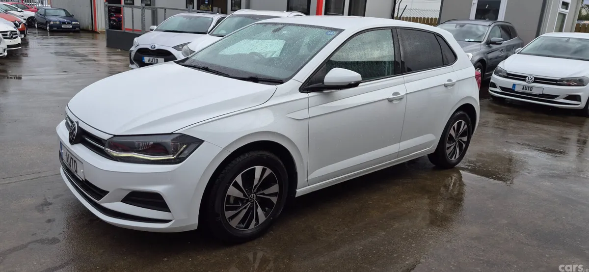 Volkswagen Polo Hatchback, Petrol, 2021, White