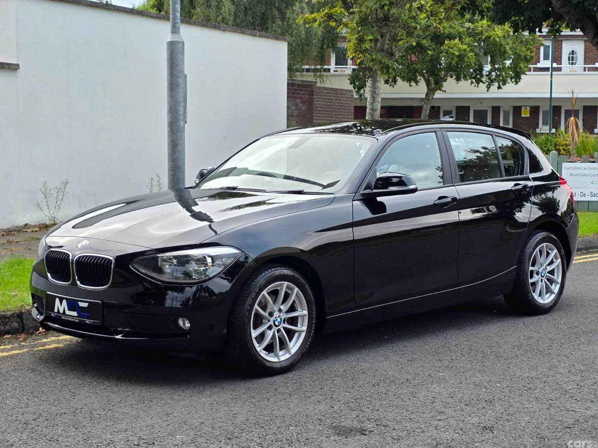 BMW 1-Series Hatchback, Diesel, 2015, Black