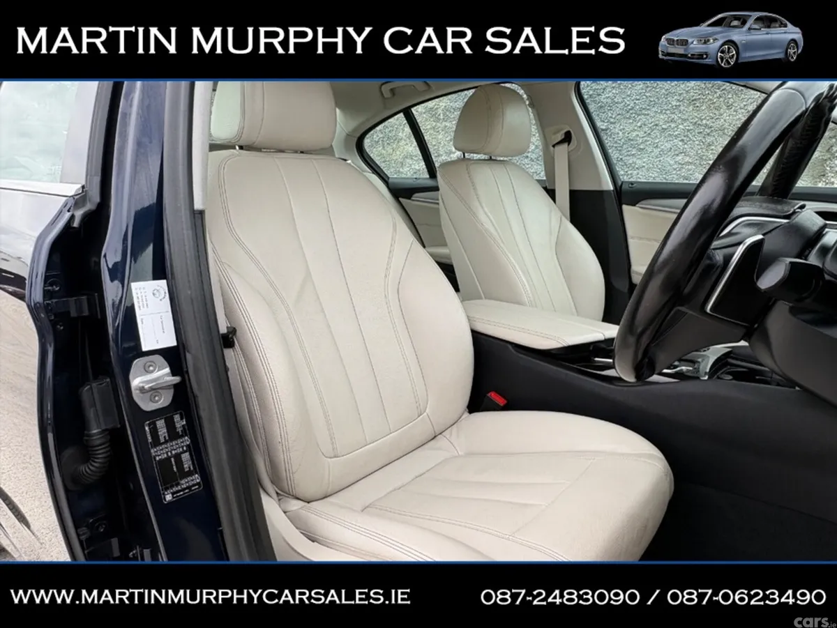 BMW 5-Series Saloon, Diesel, 2019, Blue