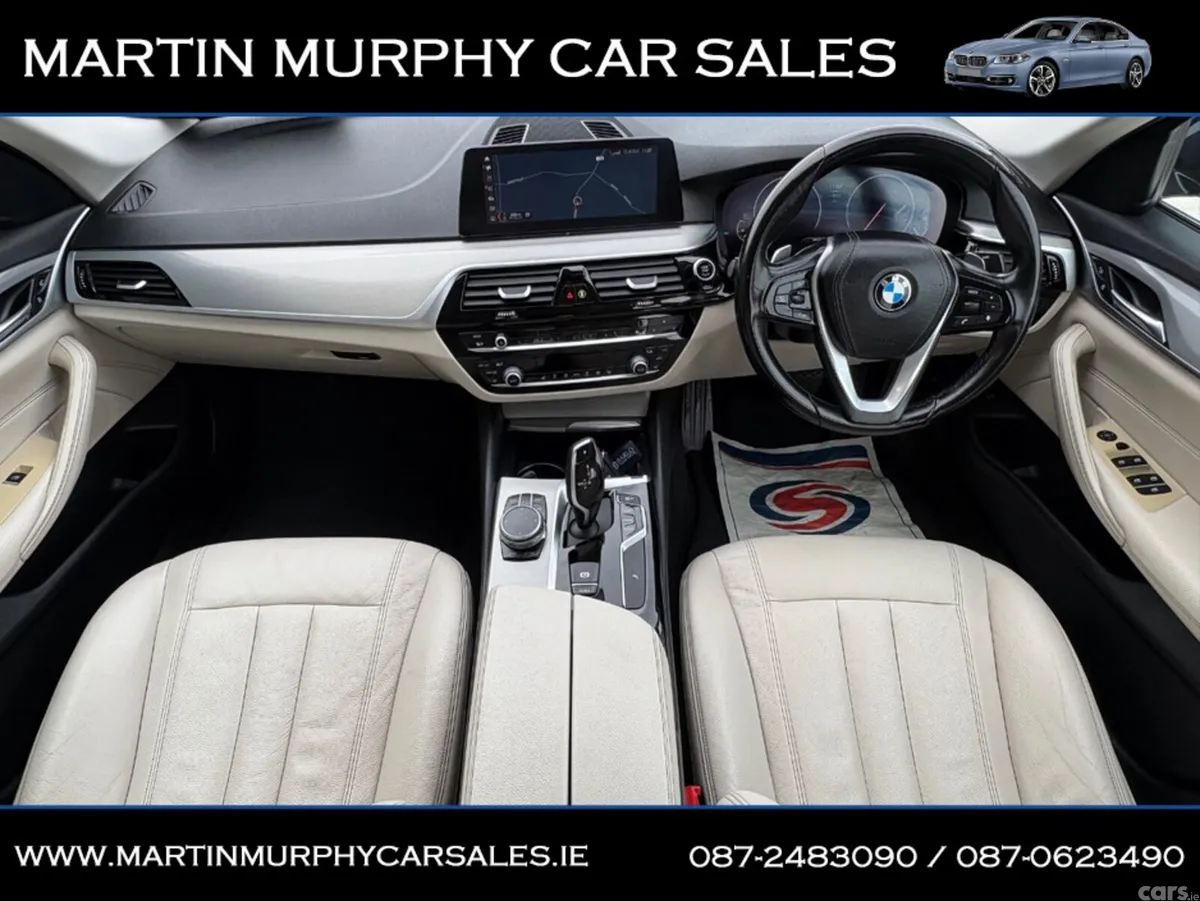 BMW 5-Series Saloon, Diesel, 2019, Blue