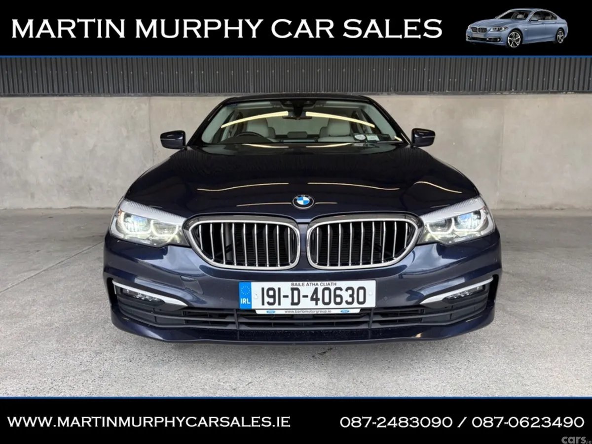 BMW 5-Series Saloon, Diesel, 2019, Blue