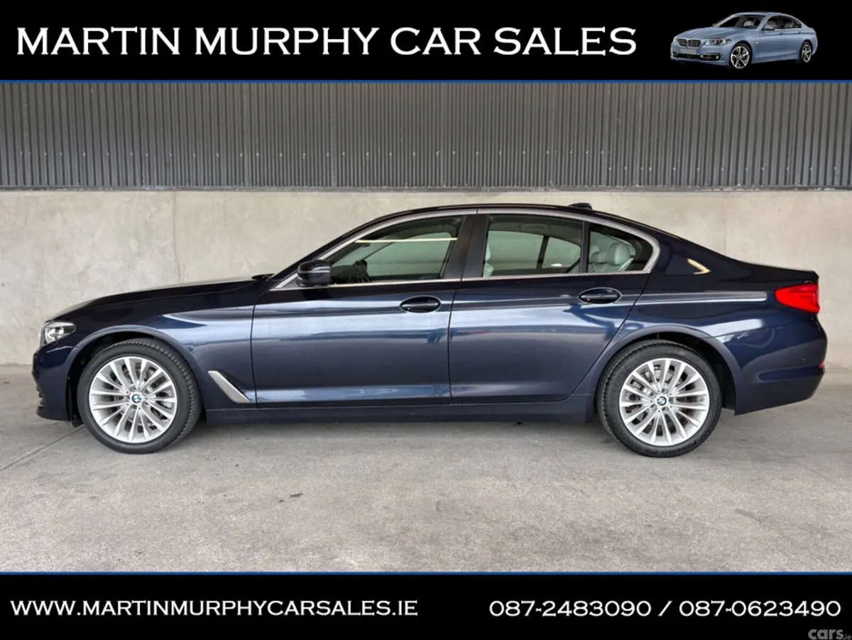 BMW 5-Series Saloon, Diesel, 2019, Blue
