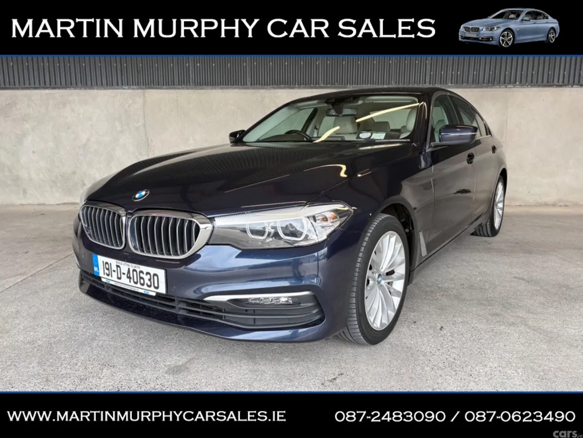 BMW 5-Series Saloon, Diesel, 2019, Blue