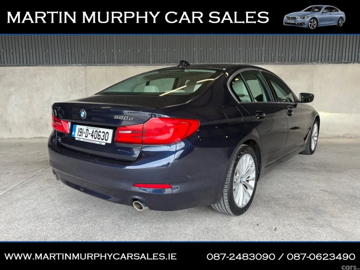BMW 5-Series Saloon, Diesel, 2019, Blue