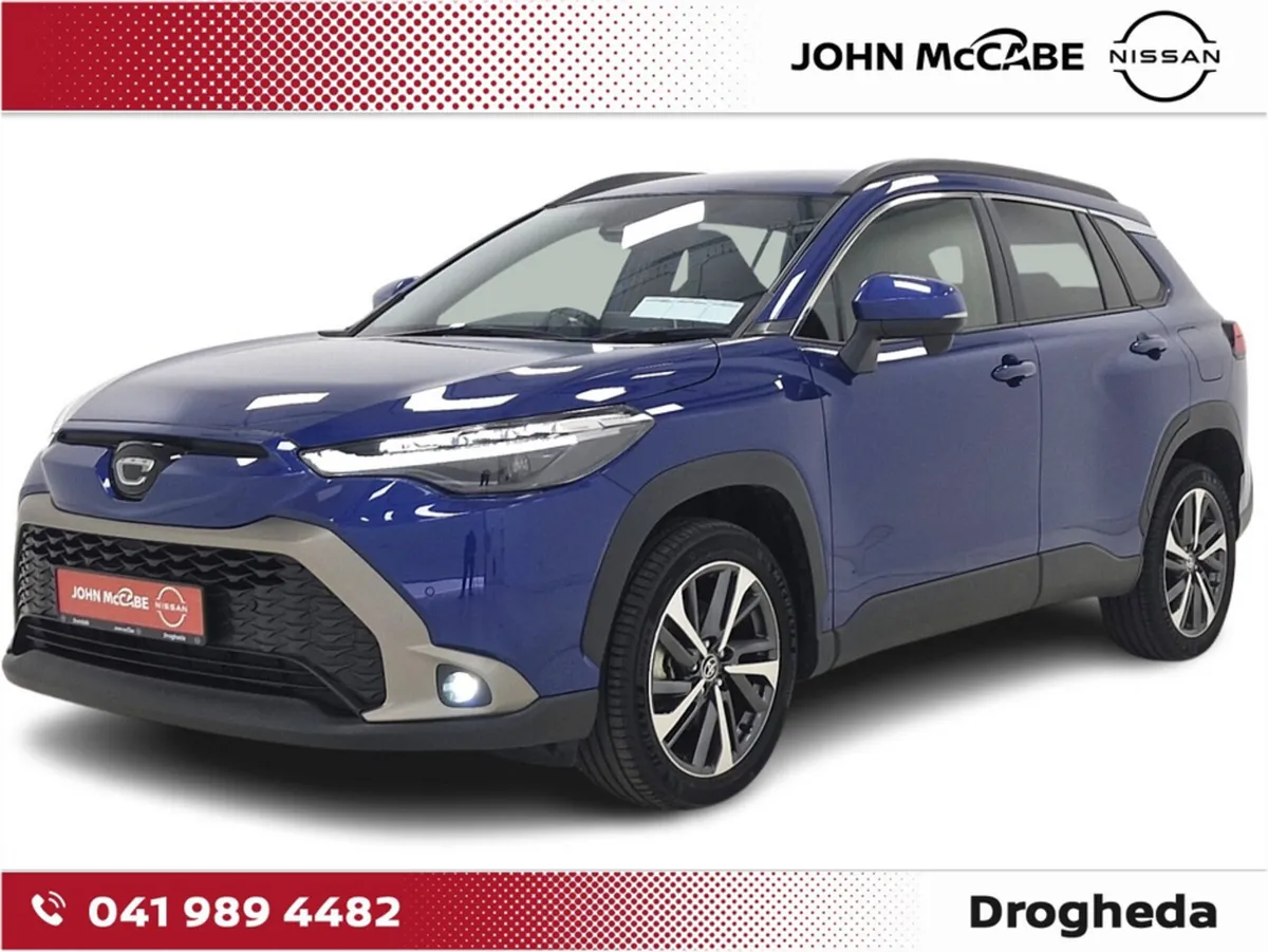 Toyota Corolla Cross SUV, Petrol Hybrid, 2024, Blue