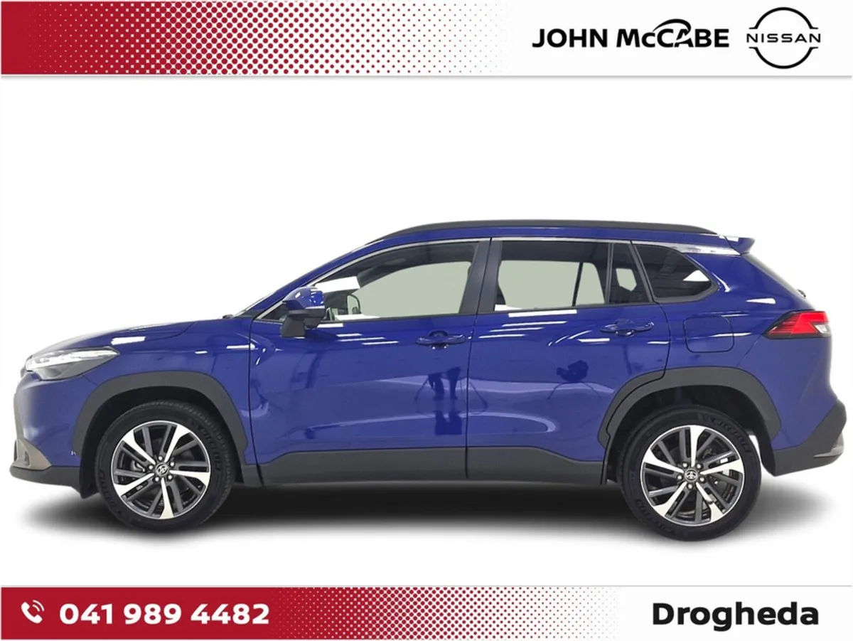 Toyota Corolla Cross SUV, Petrol Hybrid, 2024, Blue