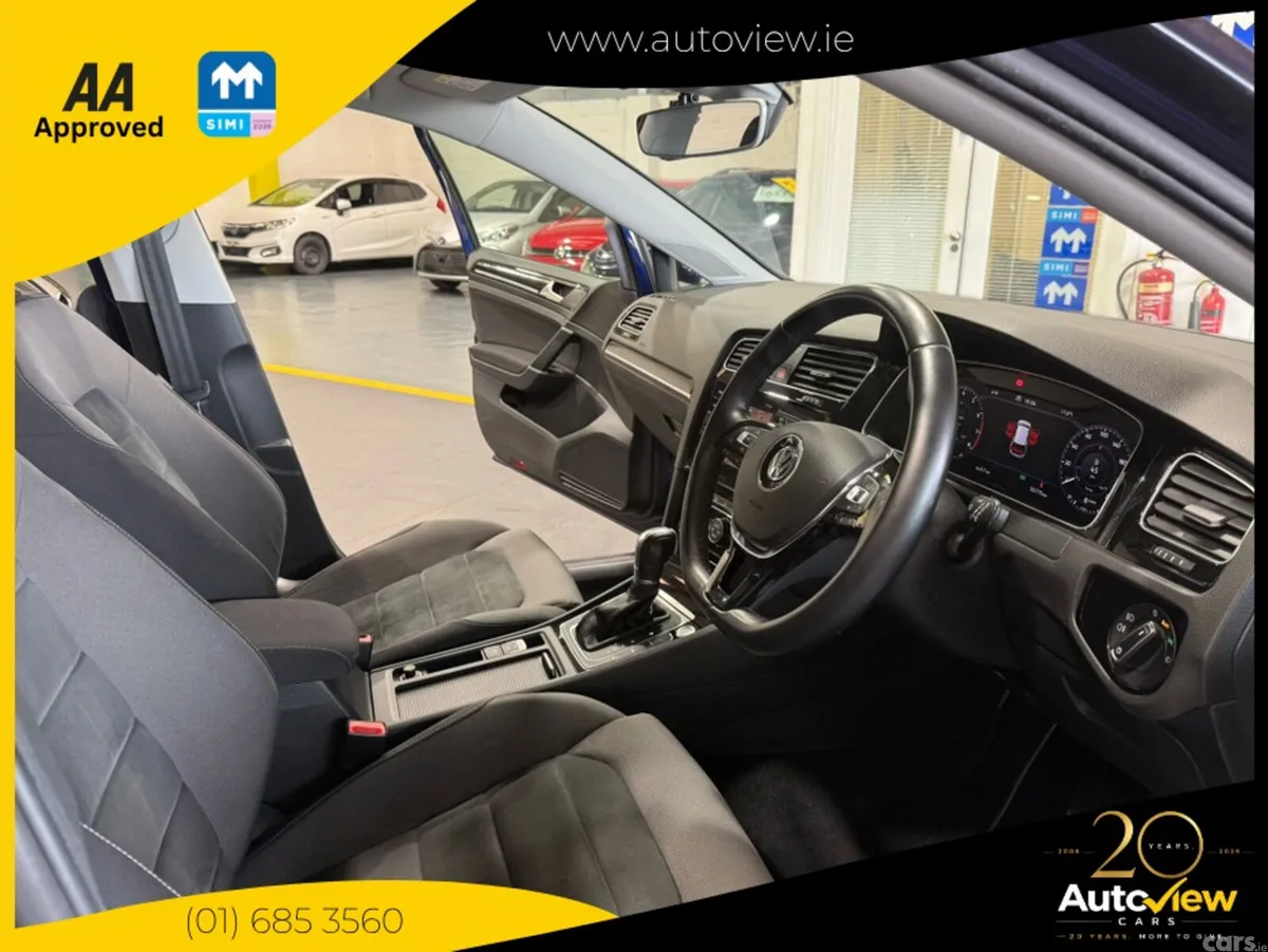 Volkswagen Golf Hatchback, Petrol, 2019, Blue