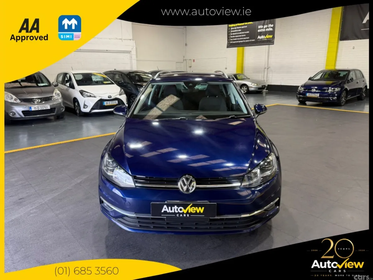 Volkswagen Golf Estate, Petrol, 2018, Blue