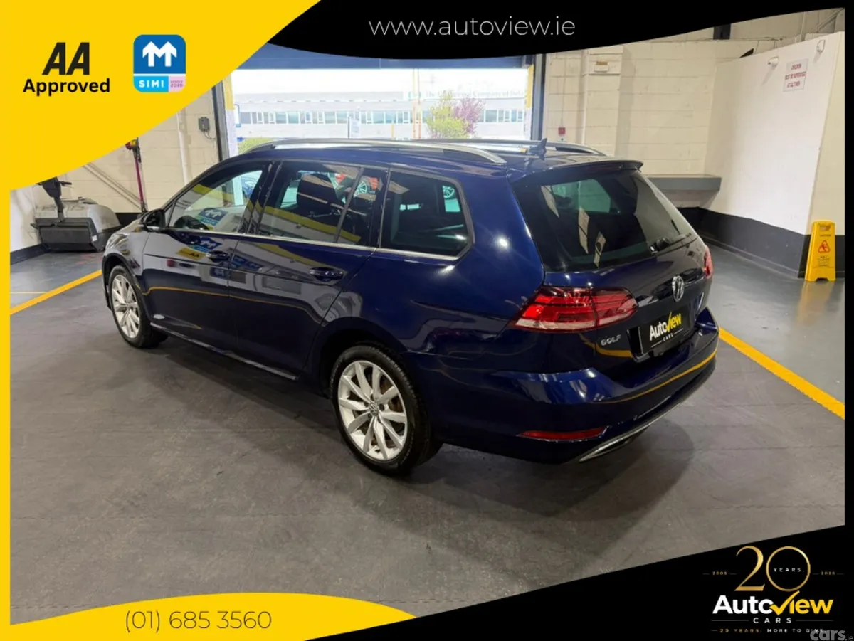 Volkswagen Golf Estate, Petrol, 2018, Blue