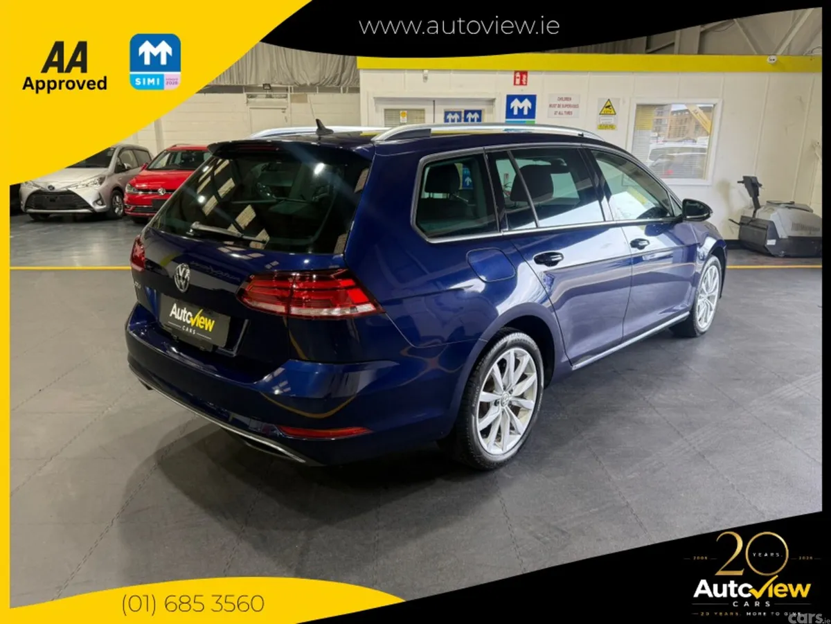 Volkswagen Golf Estate, Petrol, 2018, Blue