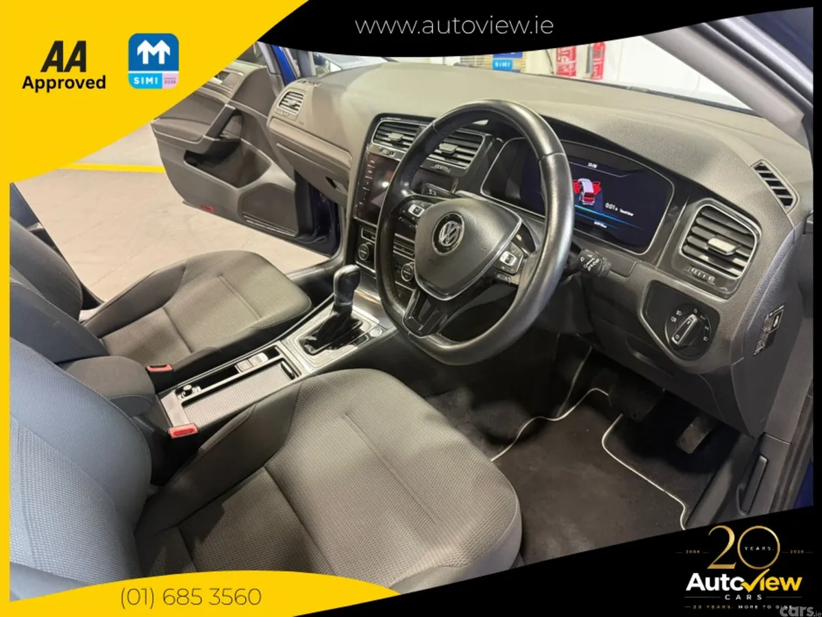 Volkswagen Golf Estate, Petrol, 2018, Blue
