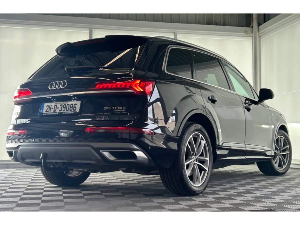 Audi Q7 Estate, Petrol Plug-in Hybrid, 2021, Black