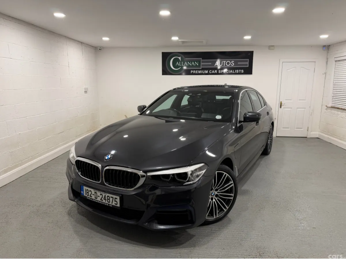 BMW 5-Series Saloon, Petrol Plug-in Hybrid, 2018, Grey