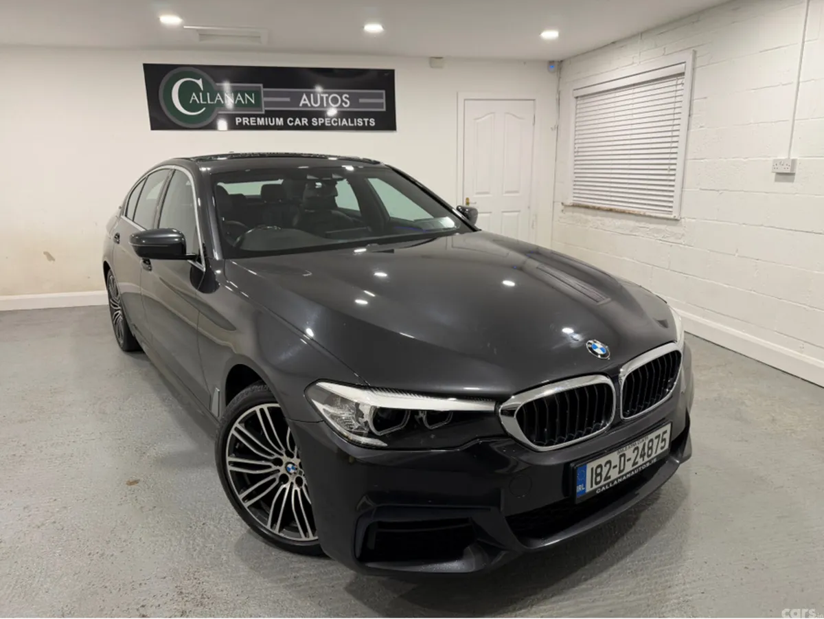 BMW 5-Series Saloon, Petrol Plug-in Hybrid, 2018, Grey