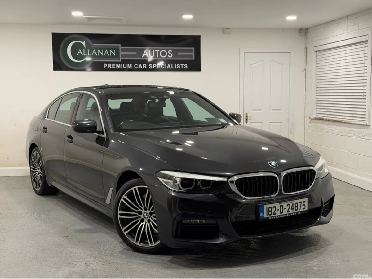 BMW 5-Series Saloon, Petrol Plug-in Hybrid, 2018, Grey