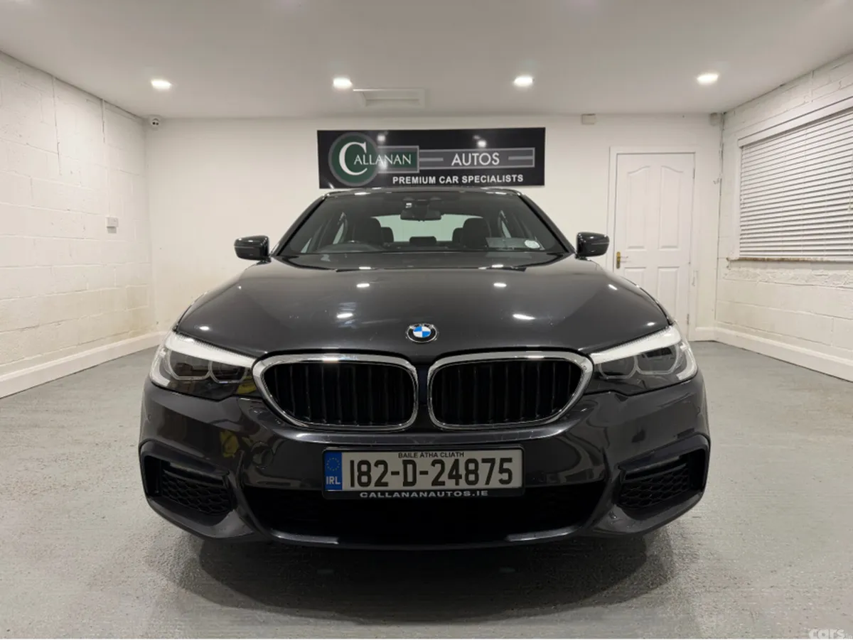 BMW 5-Series Saloon, Petrol Plug-in Hybrid, 2018, Grey
