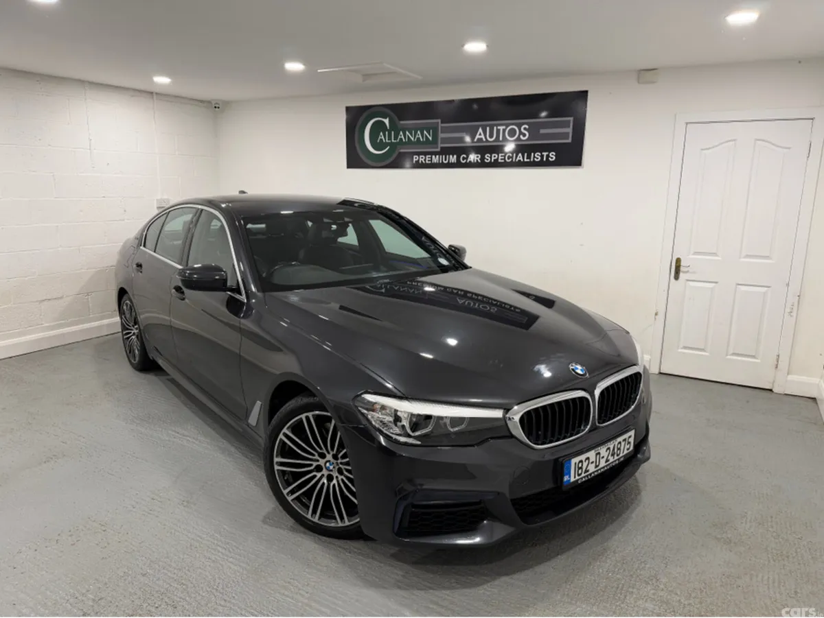 BMW 5-Series Saloon, Petrol Plug-in Hybrid, 2018, Grey
