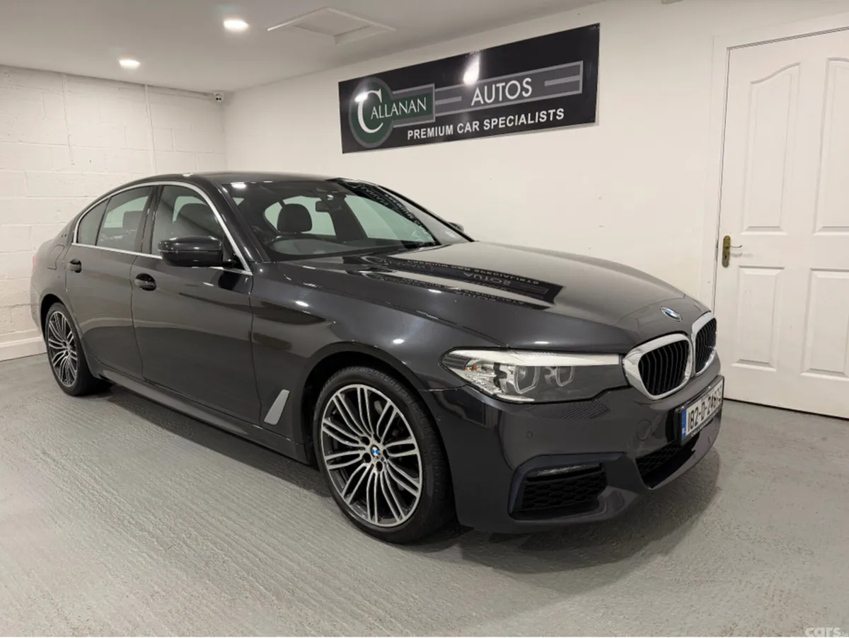 BMW 5-Series Saloon, Petrol Plug-in Hybrid, 2018, Grey