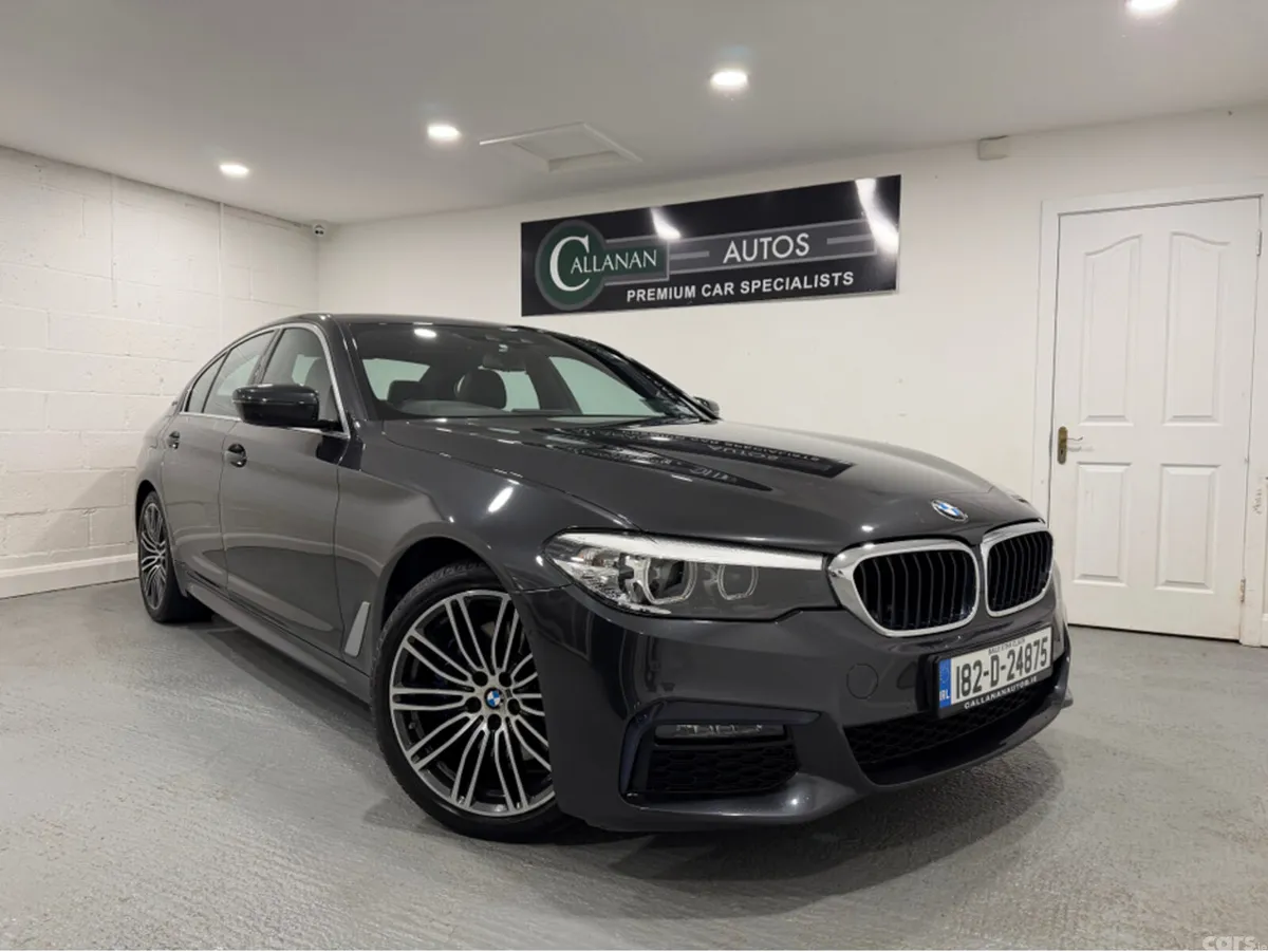 BMW 5-Series Saloon, Petrol Plug-in Hybrid, 2018, Grey