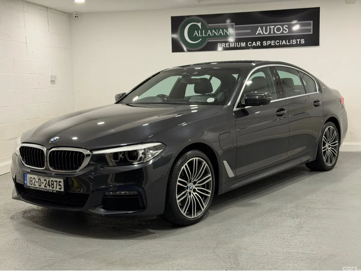 BMW 5-Series Saloon, Petrol Plug-in Hybrid, 2018, Grey