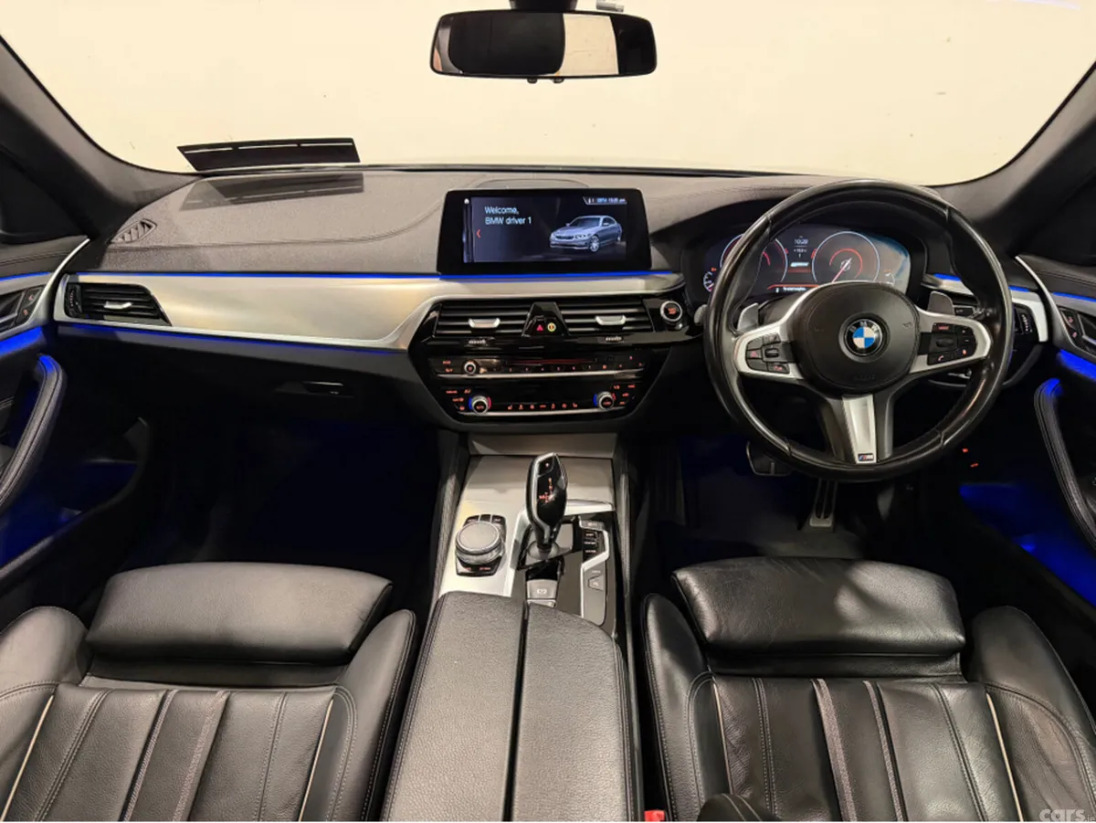 BMW 5-Series Saloon, Petrol Plug-in Hybrid, 2018, Grey