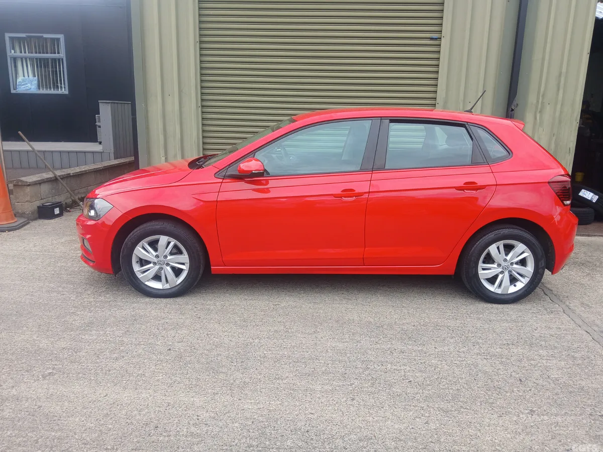 Volkswagen Polo Hatchback, Petrol, 2018, Red