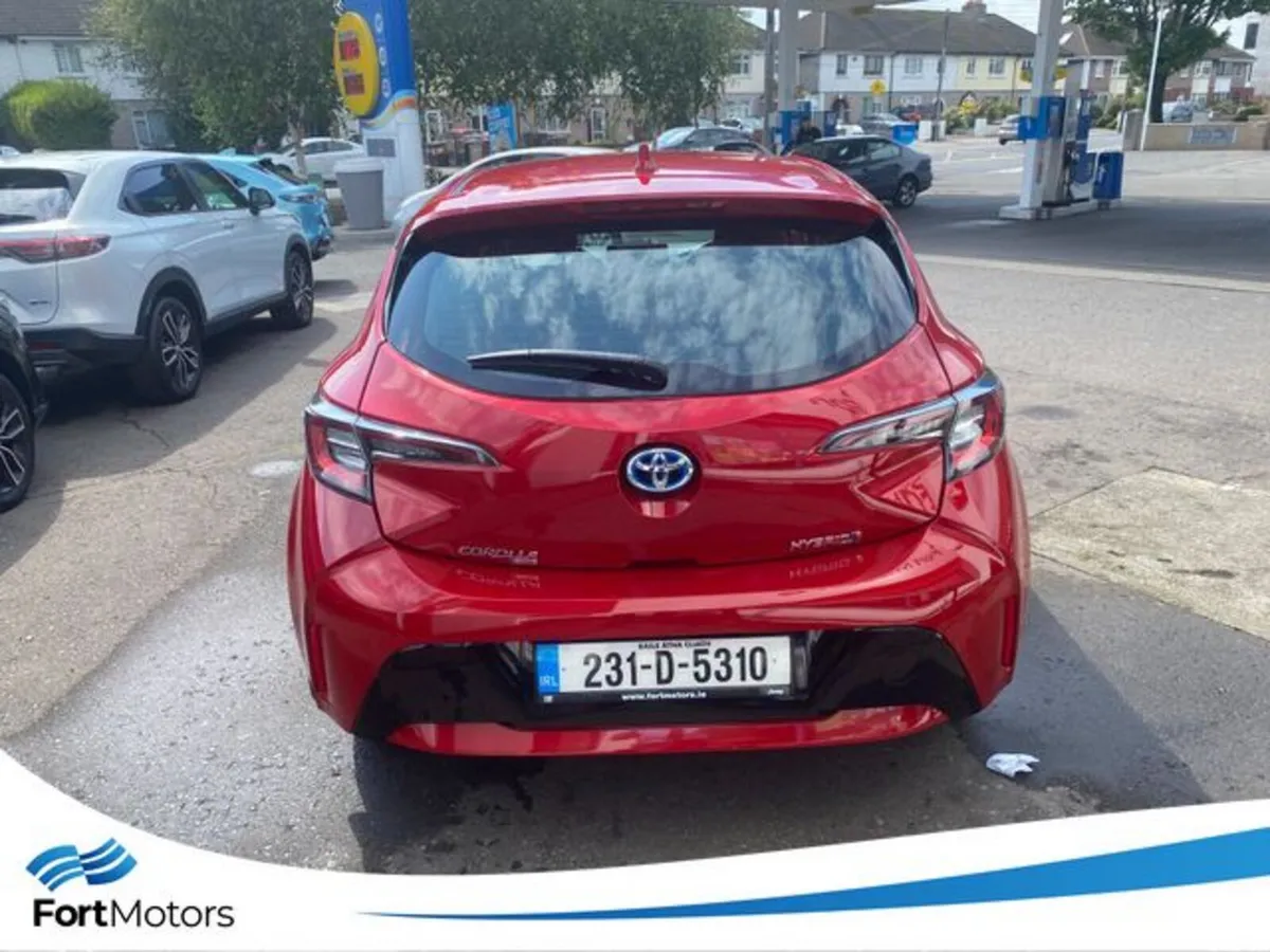 Toyota Corolla Hatchback, Petrol Hybrid, 2023, Red