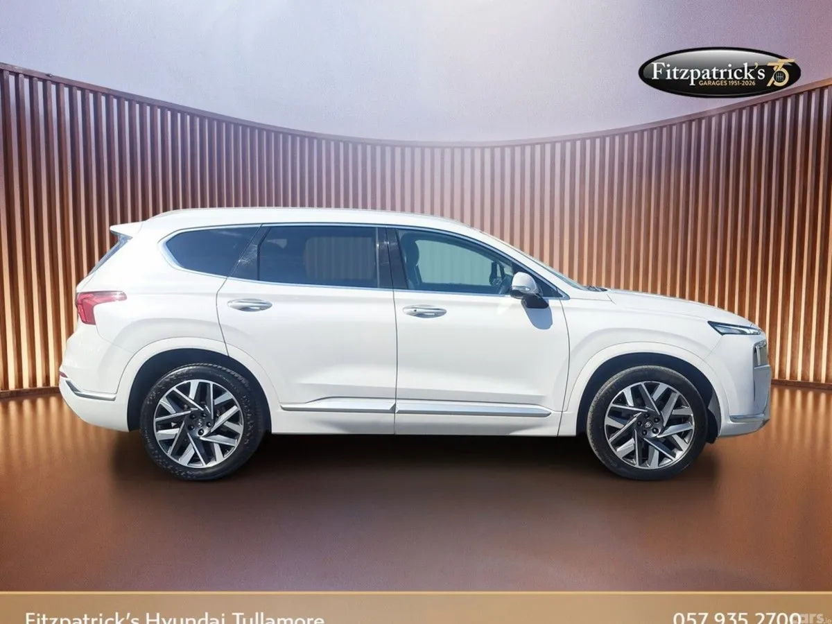 Hyundai Santa Fe SUV, Diesel, 2021, White