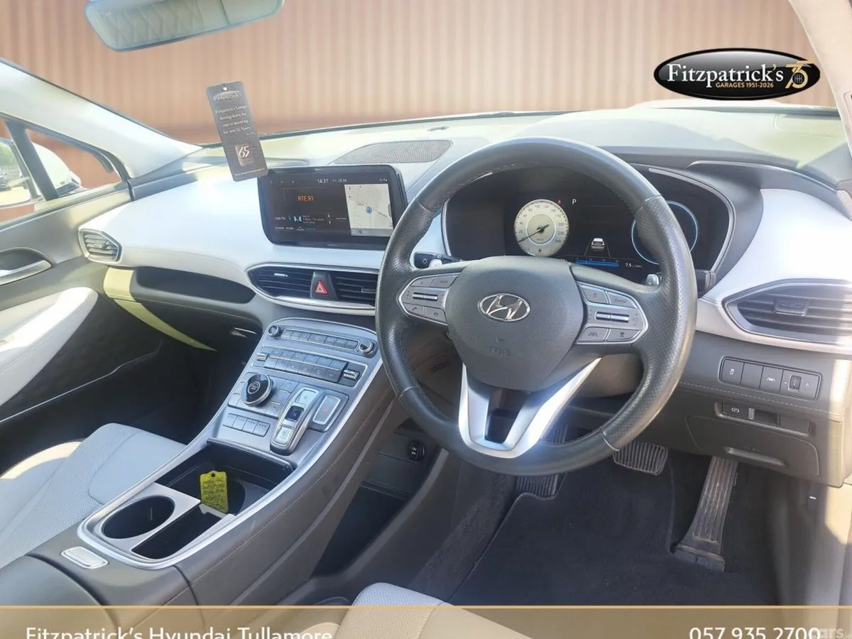 Hyundai Santa Fe SUV, Diesel, 2021, White