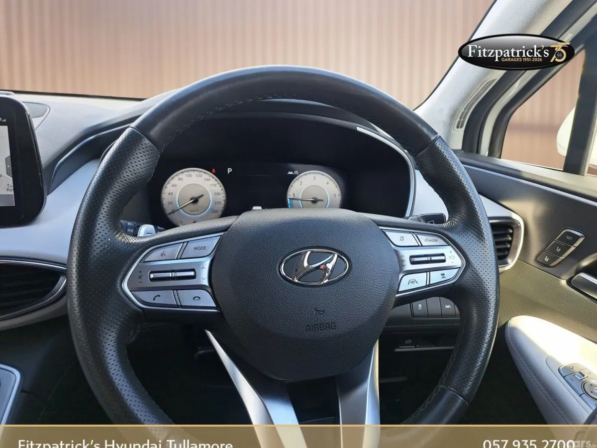 Hyundai Santa Fe SUV, Diesel, 2021, White