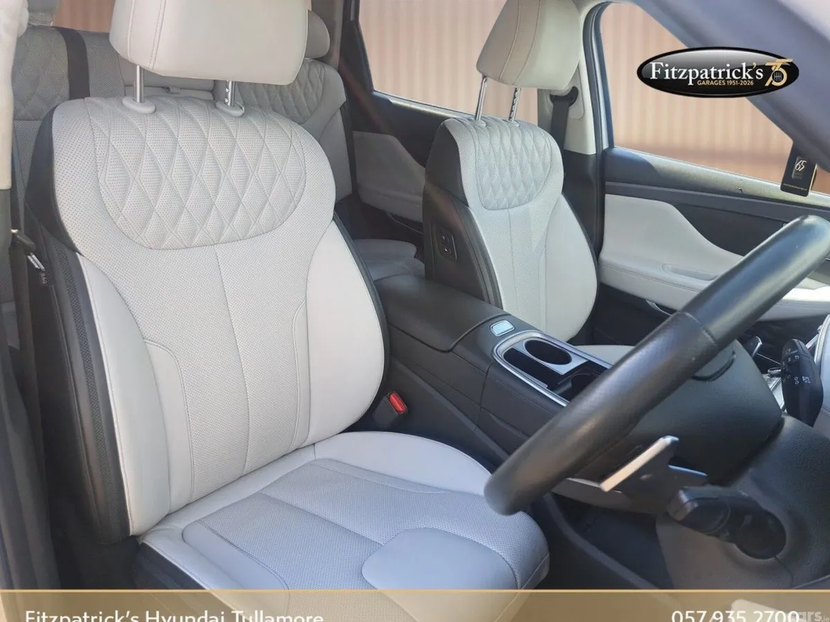 Hyundai Santa Fe SUV, Diesel, 2021, White