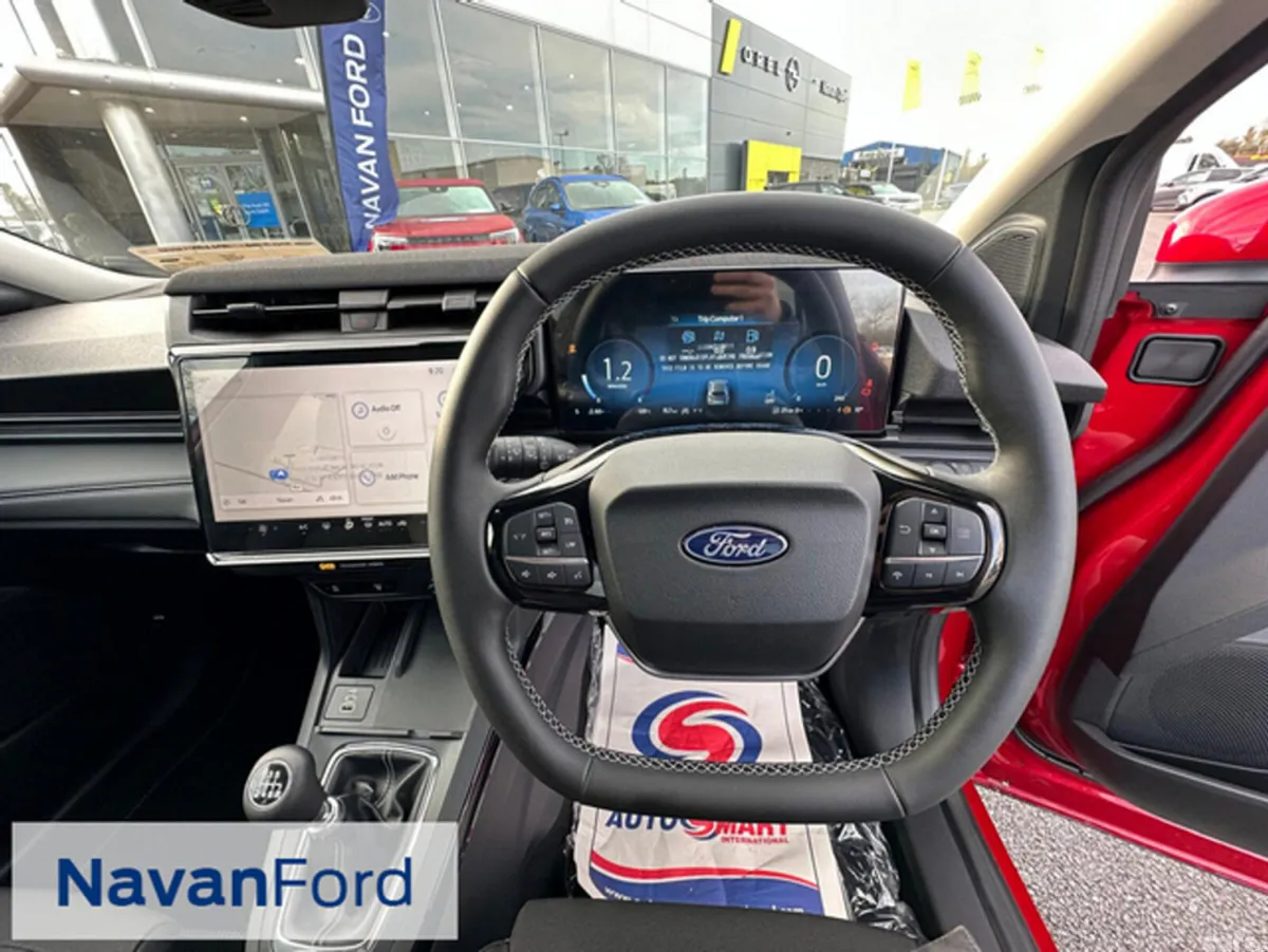 Ford Puma SUV, Petrol Hybrid, 2027, Red