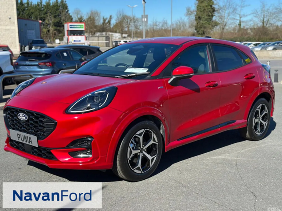 Ford Puma SUV, Petrol Hybrid, 2027, Red