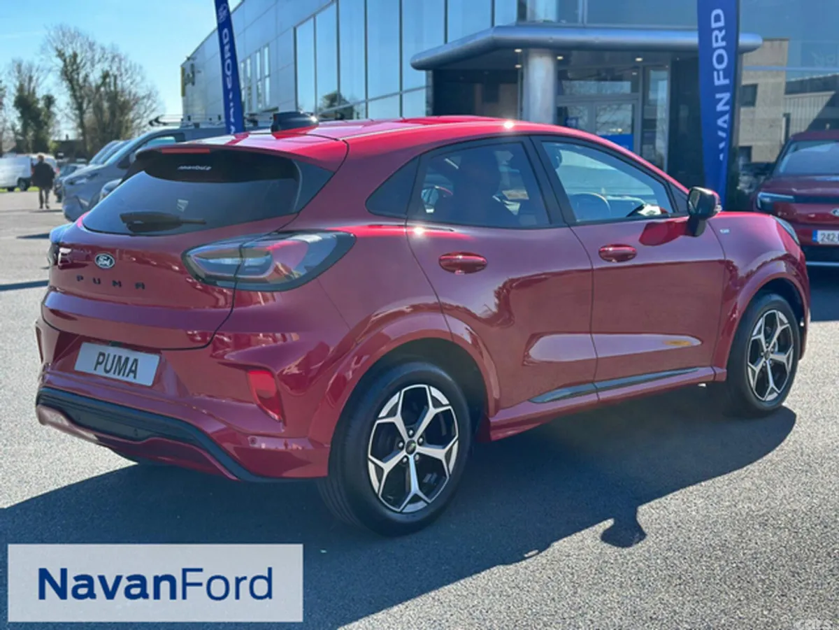 Ford Puma SUV, Petrol Hybrid, 2027, Red