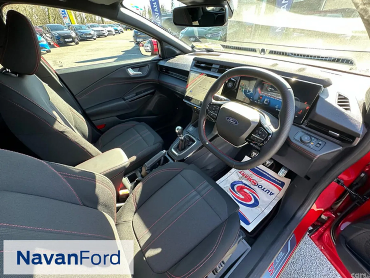 Ford Puma SUV, Petrol Hybrid, 2027, Red