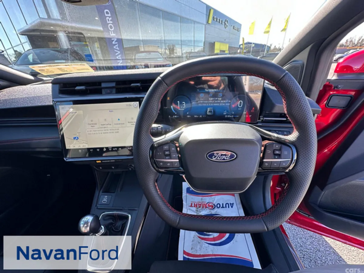 Ford Puma SUV, Petrol Hybrid, 2027, Red