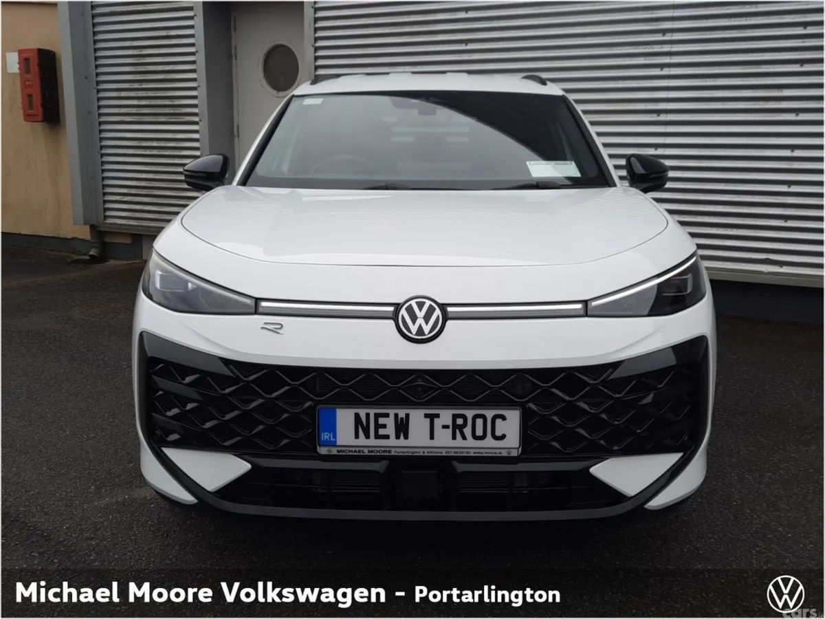 Volkswagen T-Roc SUV, Petrol Hybrid, 2026, White