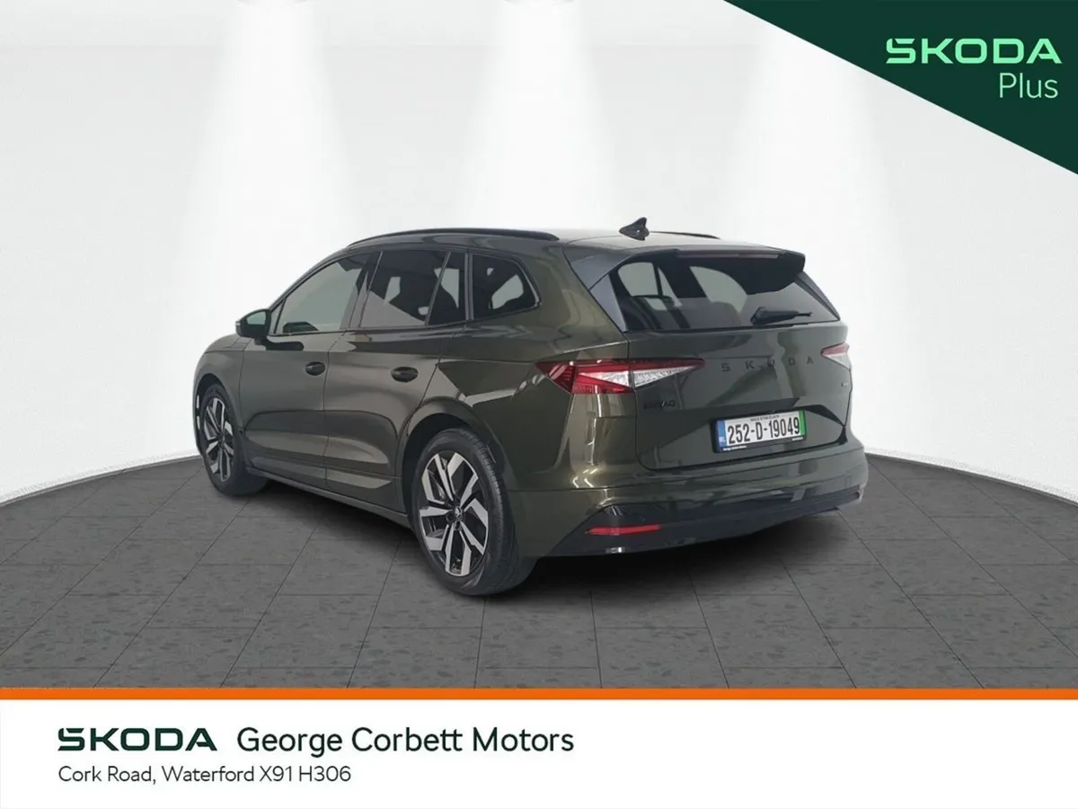 Skoda Enyaq SUV, Electric, 2025, Green