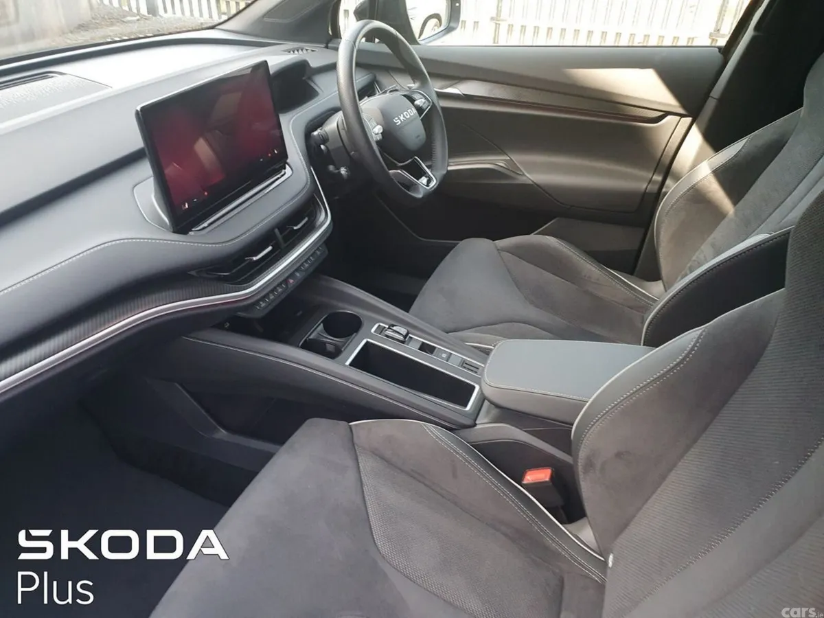 Skoda Enyaq SUV, Electric, 2025, Green