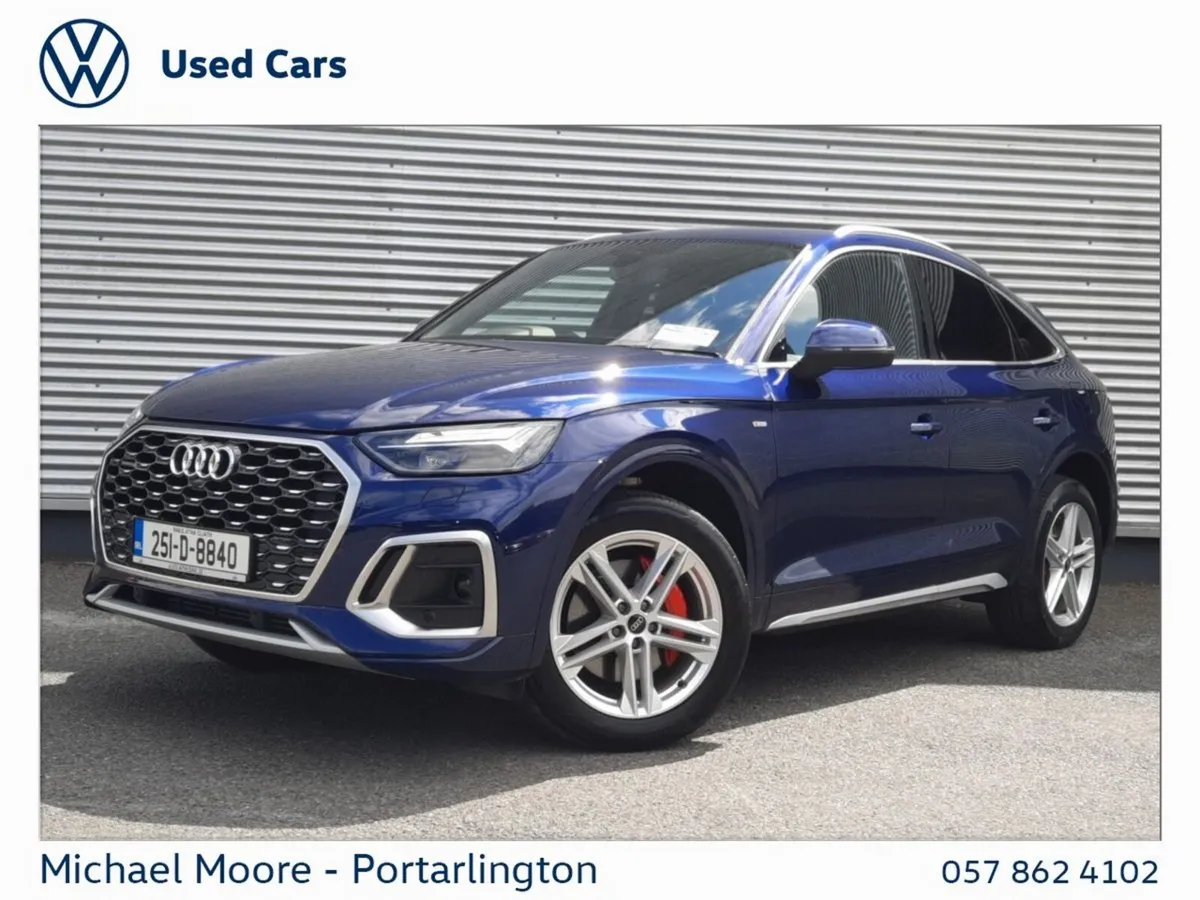 Audi Q5 SUV, Petrol Plug-in Hybrid, 2025, Blue