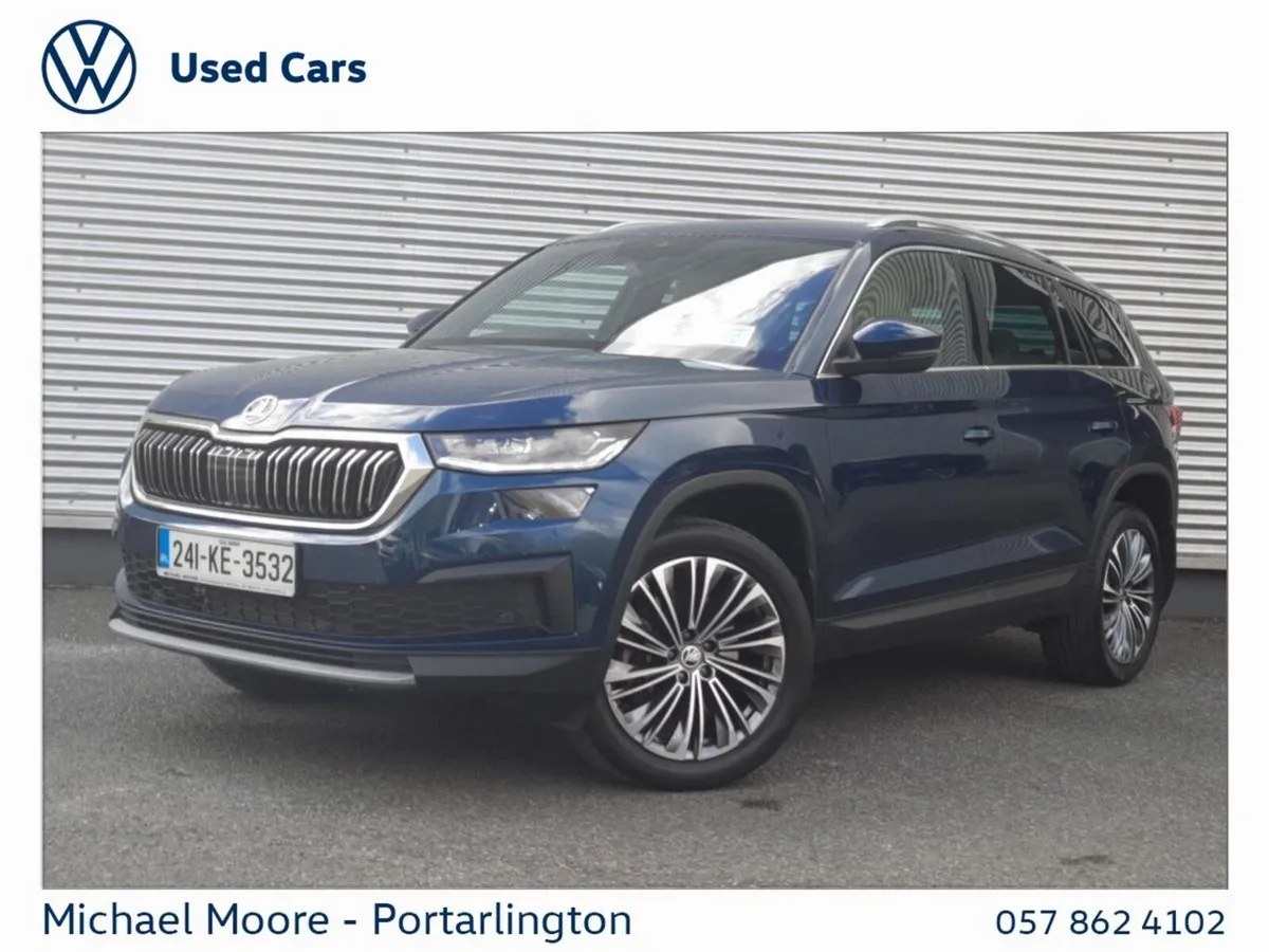 Skoda Kodiaq SUV, Diesel, 2024, Blue