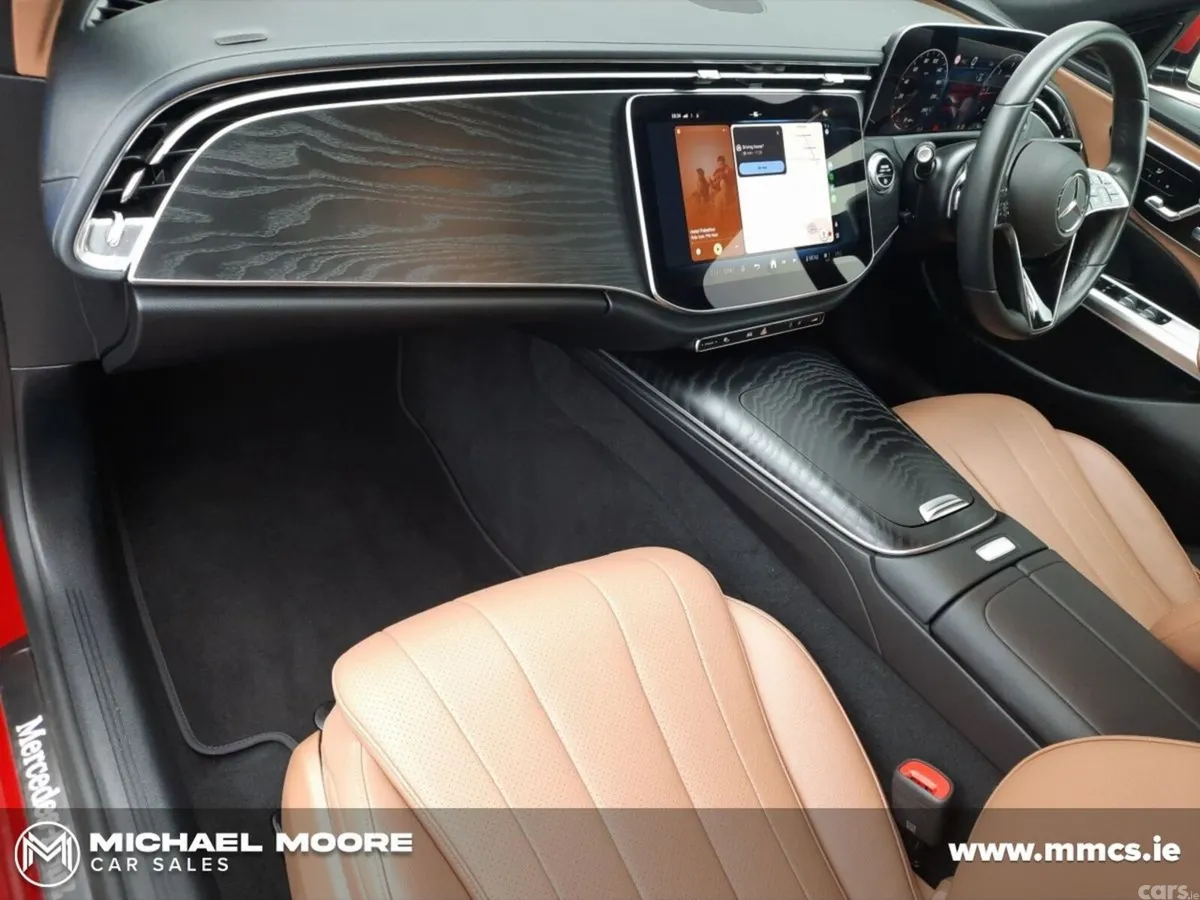 Mercedes-Benz E-Class Saloon, Diesel Hybrid, 2024, Red