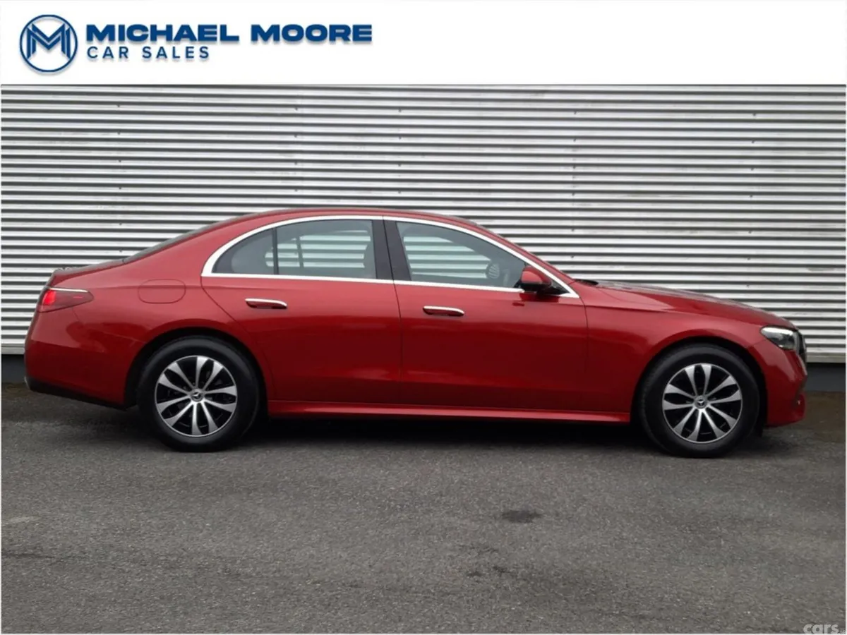 Mercedes-Benz E-Class Saloon, Diesel Hybrid, 2024, Red
